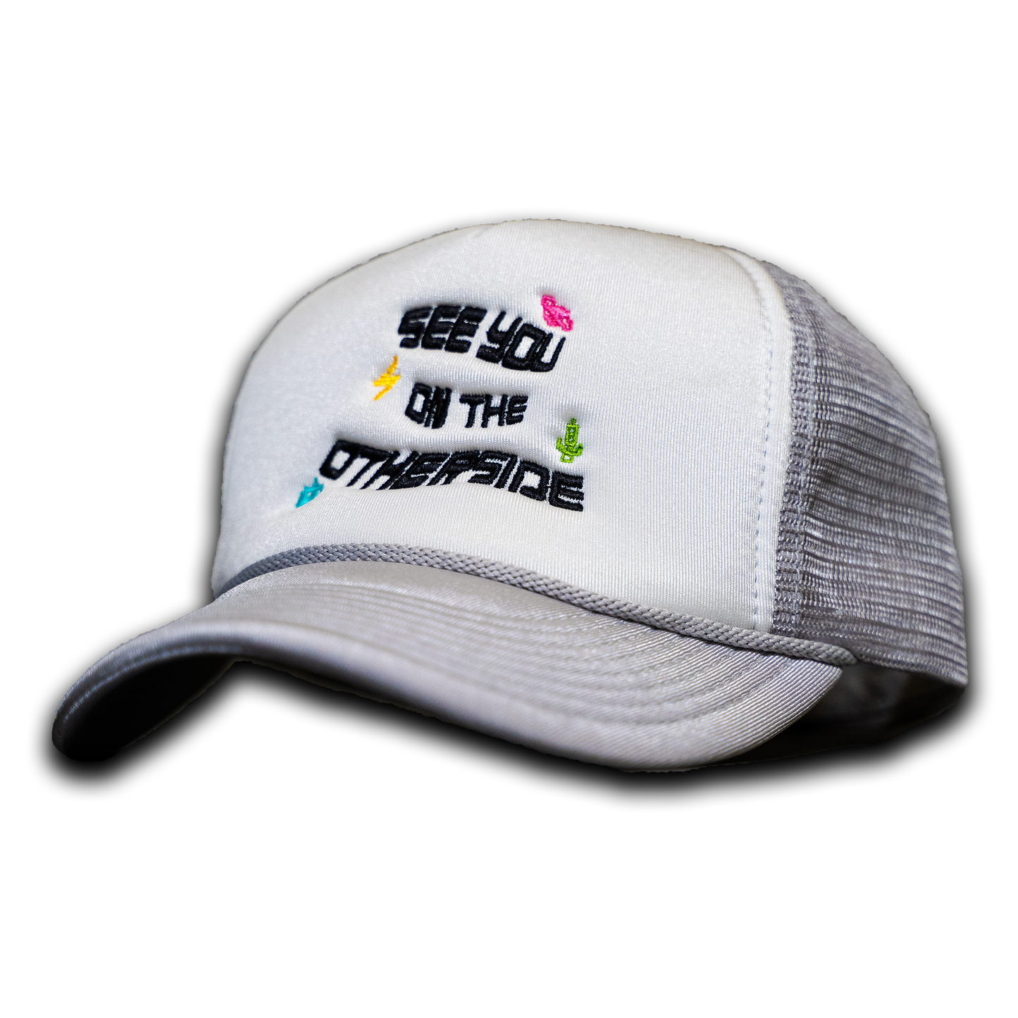 Otherside Trucker Hat White Project Rare