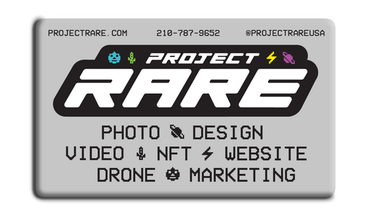 Project Rare Services Business Card