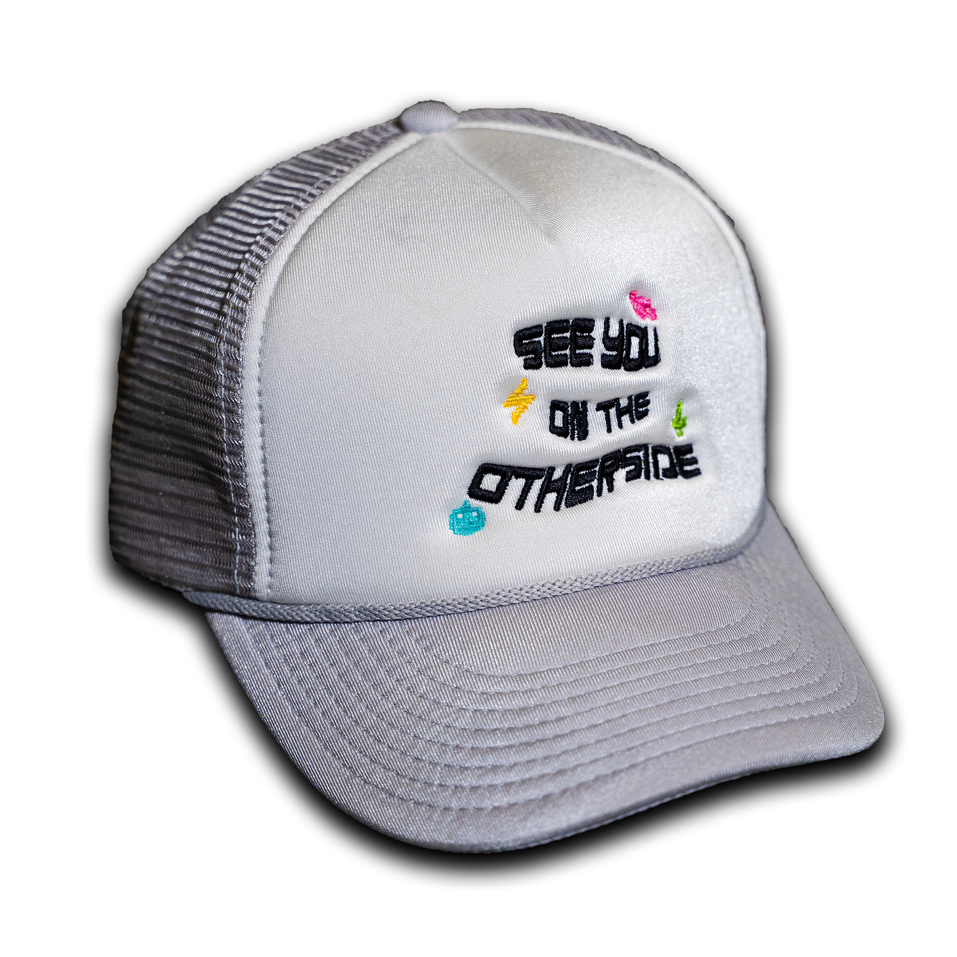 Otherside Trucker Hat White Project Rare