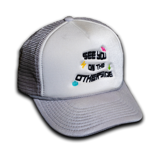 Otherside Trucker Hat White Project Rare