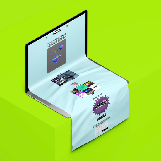 Project Rare Website Design